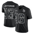 MN.Vikings #18 Justin Jefferson Player Black Limited 2026 Salute to Service Home Game Cooneas Stitched Jerseys