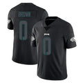 P.Eagles #0 Hollywood Brown Player Limited Black Impact Home Game Cooneas Stitched Jerseys