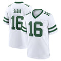 NY.Jets #16 Kenyon Sadiq Player White Legacy Home Game Cooneas Stitched Jerseys