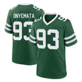 NY.Jets #93 David Onyemata Player Green Legacy Home Game Cooneas Stitched Jerseys