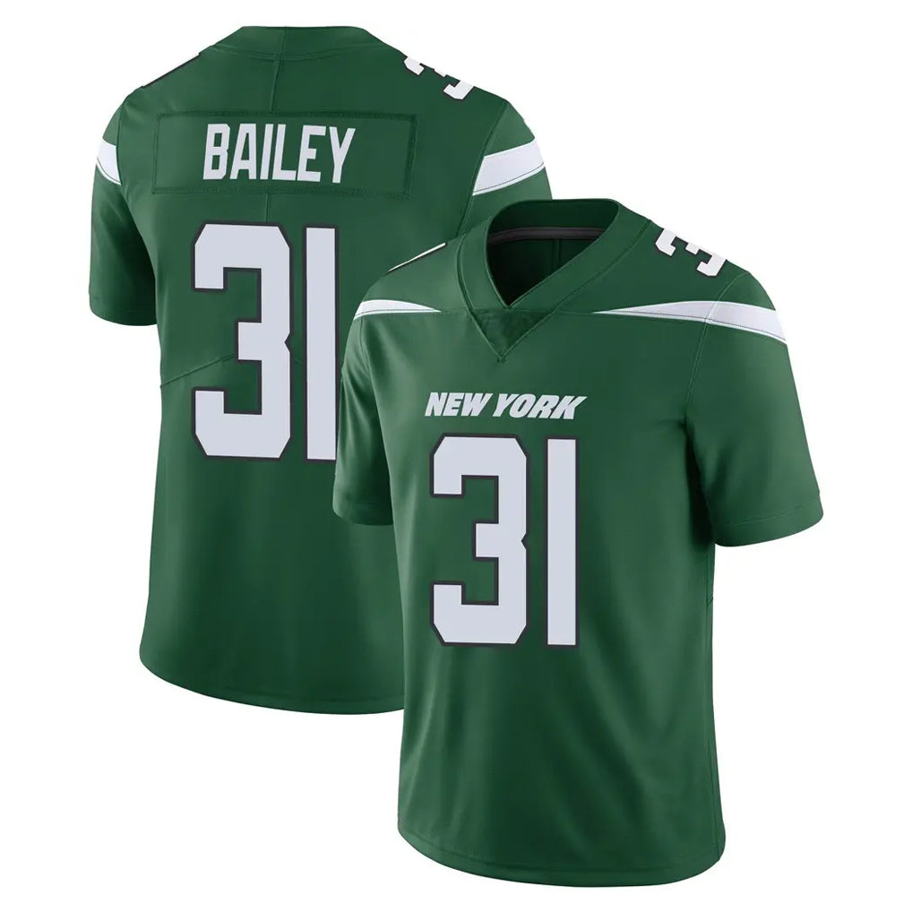 NY.Jets #31 David Bailey Player Green Limited Vapor Home Game Cooneas Stitched Jerseys