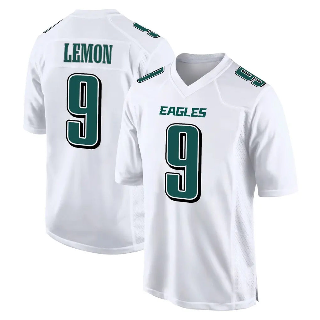 P.Eagles #9 Makai Lemon Player White Tundra Fashion Home Game Cooneas Stitched Jerseys