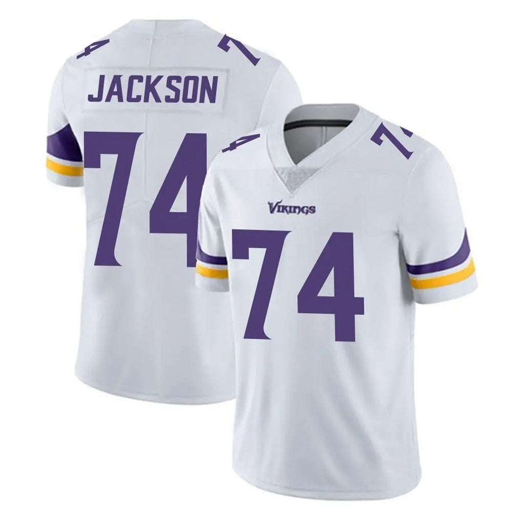 MN.Vikings #74 Donovan Jackson Player White Limited Vapor Untouchable Home Game Cooneas Stitched Jerseys