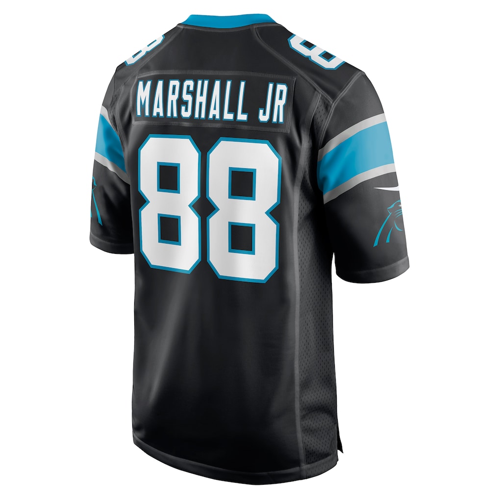 Cooneas C.Panthers #88 Terrace Marshall Jr. Black Player Game Jersey