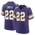 MN.Vikings #22 Harrison Smith Player Purple Classic Home Game Cooneas Stitched Jerseys