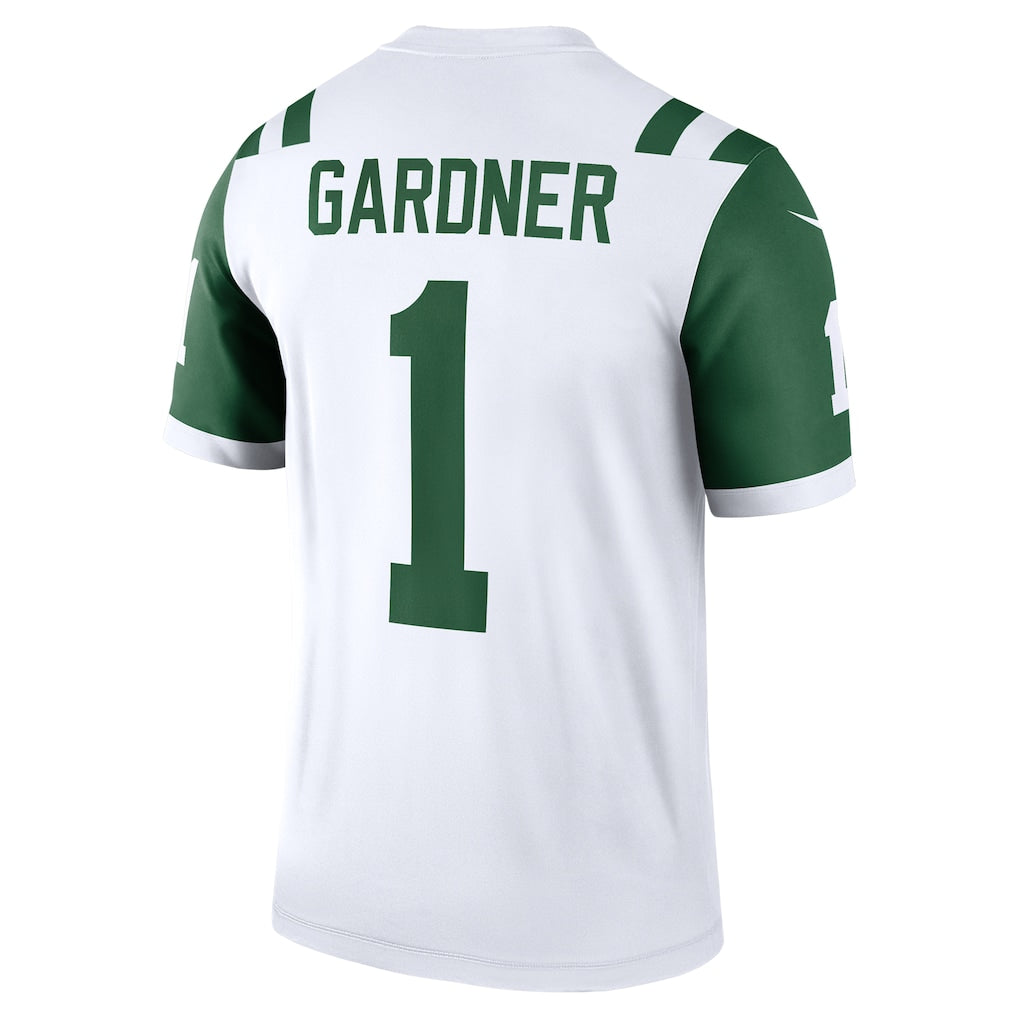 Cooneas NY.Jets #1 Ahmad Sauce Gardner White Player Legend Performance Top Jersey