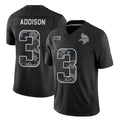 MN.Vikings #3 Jordan Addison Player Black Limited 2026 Salute to Service Home Game Cooneas Stitched Jerseys