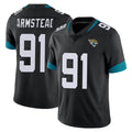 J.Jaguars #91 Arik Armstead Player Black Vapor Untouchable Limited Home Game Cooneas Stitched Jerseys