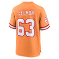 Cooneas TB.Buccaneers #63 Lee Roy Selmon Creamsicle 50th Season Game Jersey