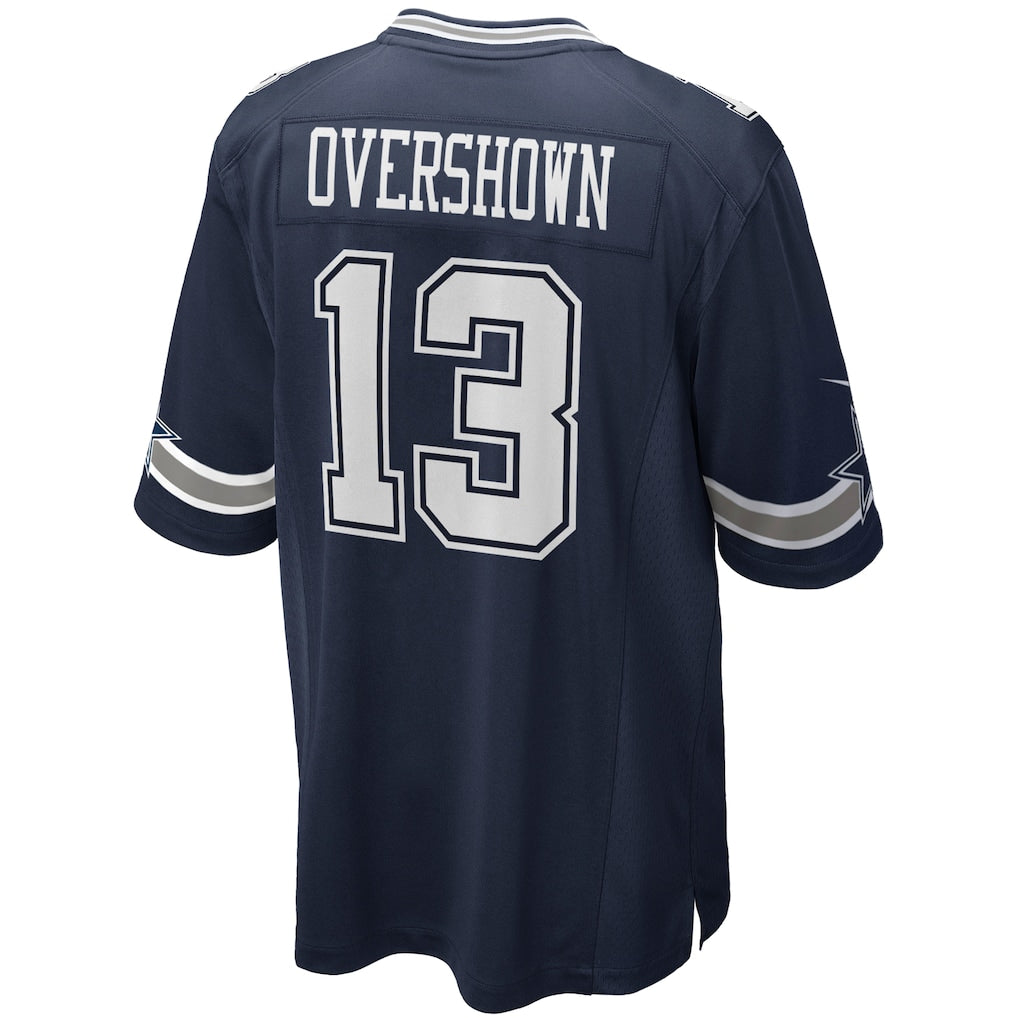 Cooneas D.Cowboys #13 DeMarvion Overshown Navy Game Jersey