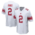 NY.Giants #2 Deonte Banks Player White Home Game Cooneas Stitched Jerseys