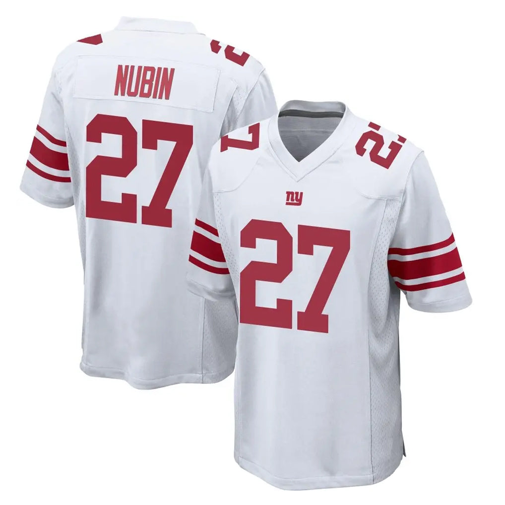 NY.Giants #27 Tyler Nubin Player White Home Game Cooneas Stitched Jerseys