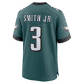Cooneas P.Eagles #3 Nolan Smith Midnight Green Team Game Jersey