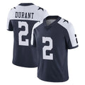 D.Cowboys #2 Cobie Durant Player Navy-White Limited Alternate Vapor Untouchable Home Game Cooneas Stitched Jerseys