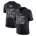 LV.Raiders #95 Kwity Paye Player Black Limited Black Impact Home Game Stitched Jerseys