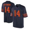 C.Bears #14 Kalif Raymond Player Navy Blue Alternate Game Cooneas Stitched Jerseys