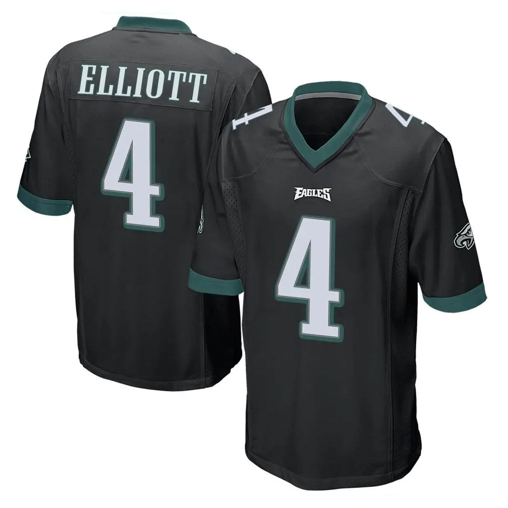 P.Eagles #4 Jake Elliott Player Black Home Game Cooneas Stitched Jerseys
