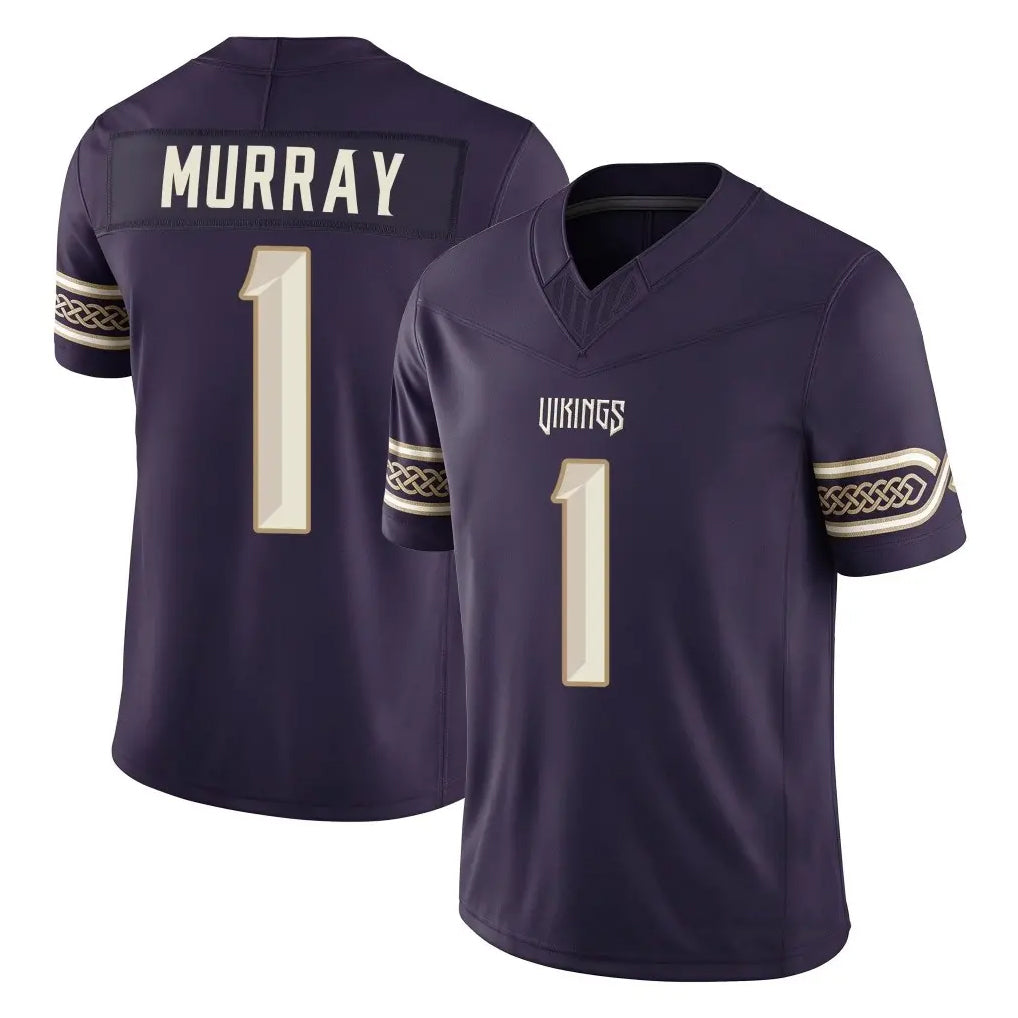 MN.Vikings #1 Kyler Murray Player Purple Limited 2026 Rivalries Collection Home Game Cooneas Stitched Jerseys
