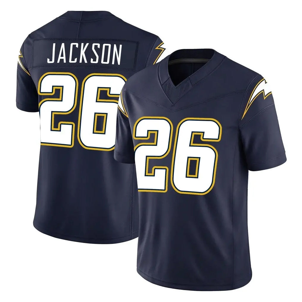 LA.Chargers #26 Donte Jackson Player Navy Vapor F.U.S.E. Limited Home Game Stitched Jerseys