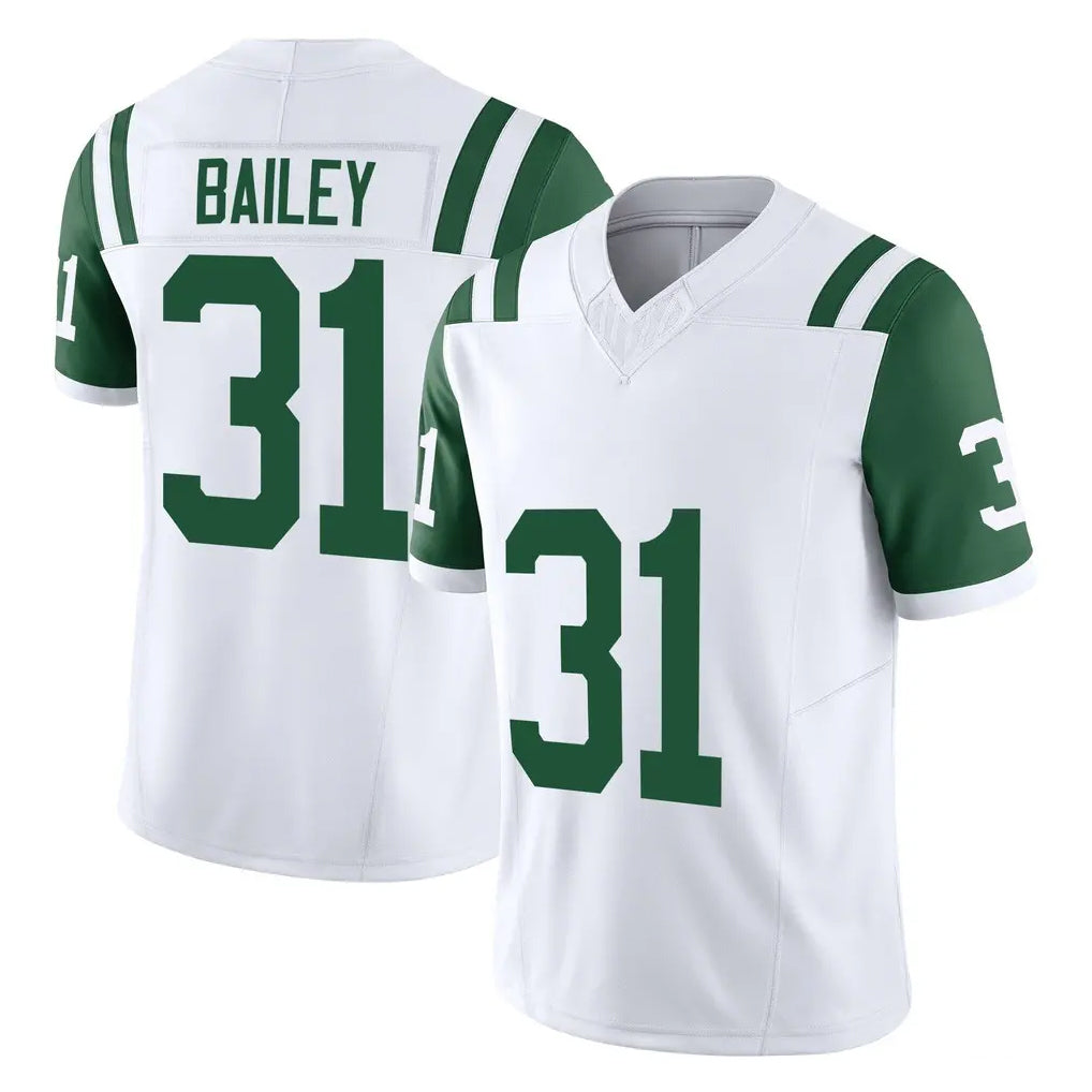 NY.Jets #31 David Bailey Player White Limited Classic Vapor F.U.S.E. Home Game Cooneas Stitched Jerseys