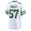 Cooneas NY.Jets #57 C.J. Mosley White Game Jersey