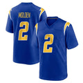 LA.Chargers #2 Elijah Molden Player Royal Home Game Stitched Jerseys