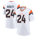 D.Broncos #24 Champ Bailey Player White Home Game Cooneas Stitched Jerseys