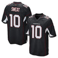 A.Cardinals #10 Josh Sweat Player Black Home Game Cooneas Stitched Jerseys