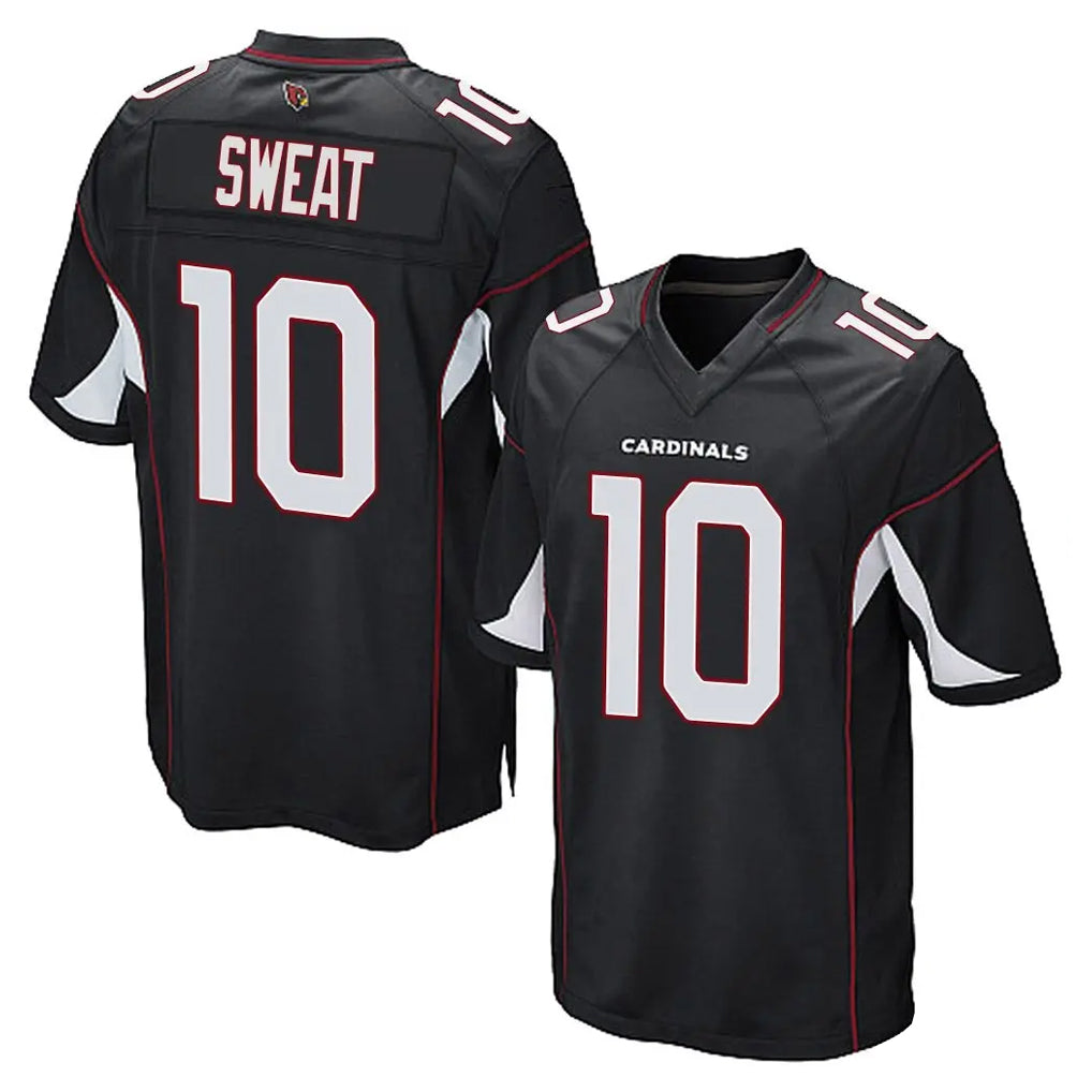 A.Cardinals #10 Josh Sweat Player Black Home Game Cooneas Stitched Jerseys