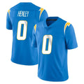 LA.Chargers #0 Daiyan Henley Player Blue Limited Vapor Untouchable Home Game Stitched Jerseys