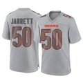C.Bears #50 Grady Jarrett Player Gray Atmosphere Fashion Game Cooneas Stitched Jerseys
