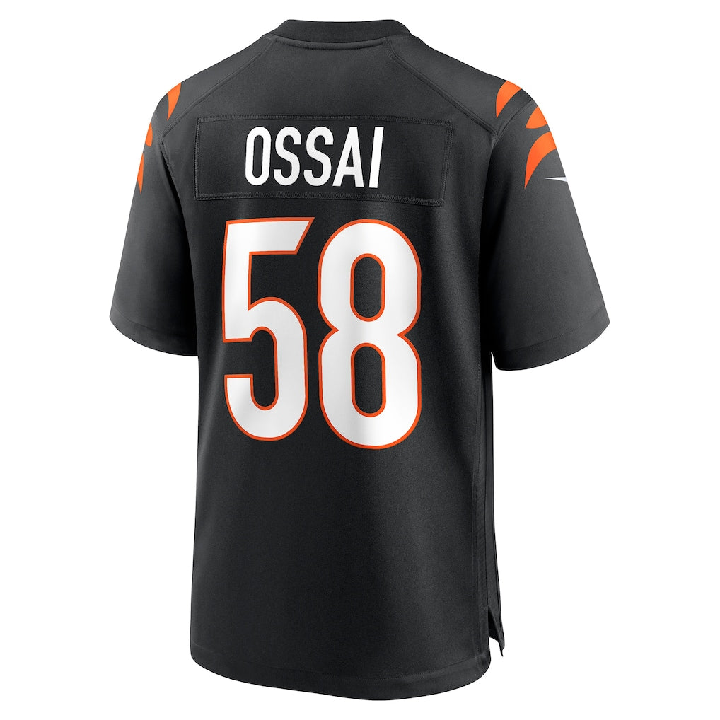 Cooneas C.Bengals #58 Joseph Ossai Black Game Jersey