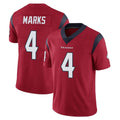 H.Texans #4 Woody Marks Player Red Limited Vapor Untouchable Home Game Cooneas Stitched Jerseys