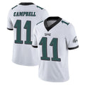 P.Eagles #11 Jihaad Campbell Player White Limited Vapor Untouchable Home Game Cooneas Stitched Jerseys