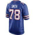 Cooneas B.Bills #78 Bruce Smith Royal Game Retired Player Jersey