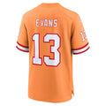 Cooneas TB.Buccaneers #13 Mike Evans Orange Throwback Game Jersey