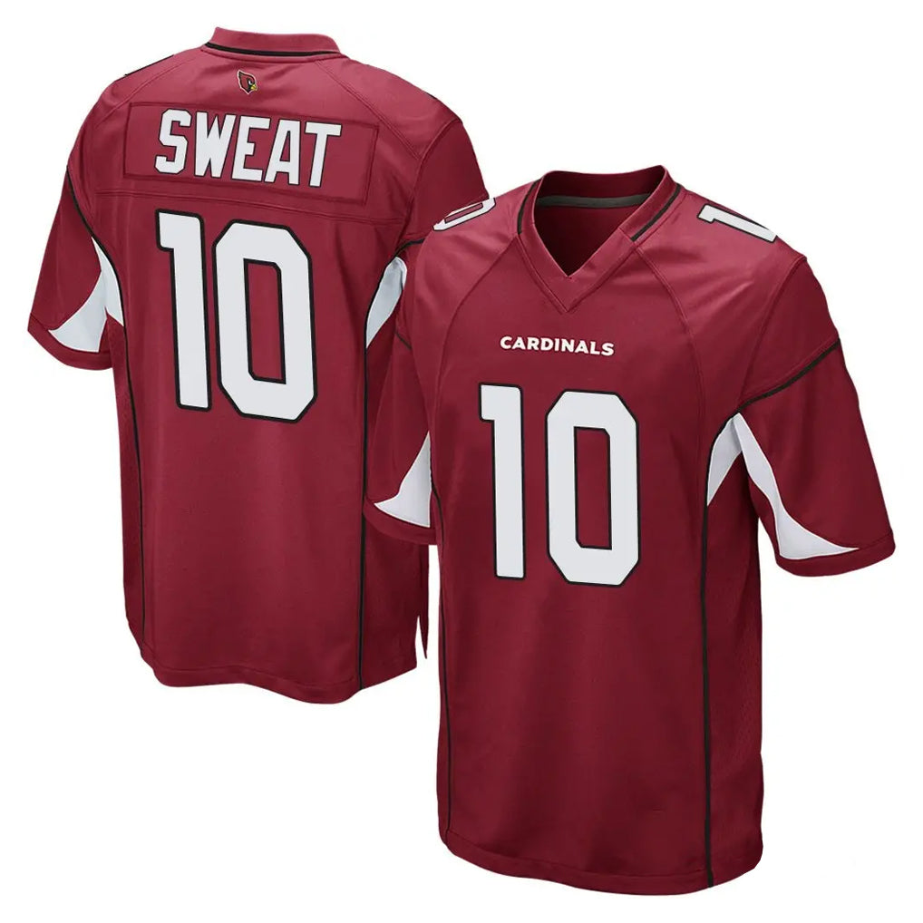 A.Cardinals #10 Josh Sweat Player Cardinal Home Game Cooneas Stitched Jerseys