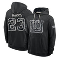 NY.Giants #23 Najee Harris Player 2026 Black Logo Pullover Hoodies Limited Game Cooneas Stitched Jerseys