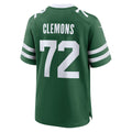 Cooneas NY.Jets #72 Micheal Clemons Legacy Green Team Game Jersey