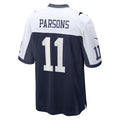 Cooneas D.Cowboys #11 Micah Parsons Navy Alternate Game Team Jersey