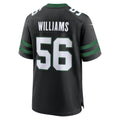 Cooneas NY.Jets #56 Quincy Williams Legacy Black Alternate Game Jersey