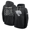 J.Jaguars #85 Brenton Strange Player 2026 Black Logo Pullover Hoodies Limited Game Cooneas Stitched Jerseys