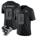 H.Texans #0 Azeez Al-Shaair Player Black Limited 2026 Salute to Service Home Game Cooneas Stitched Jerseys