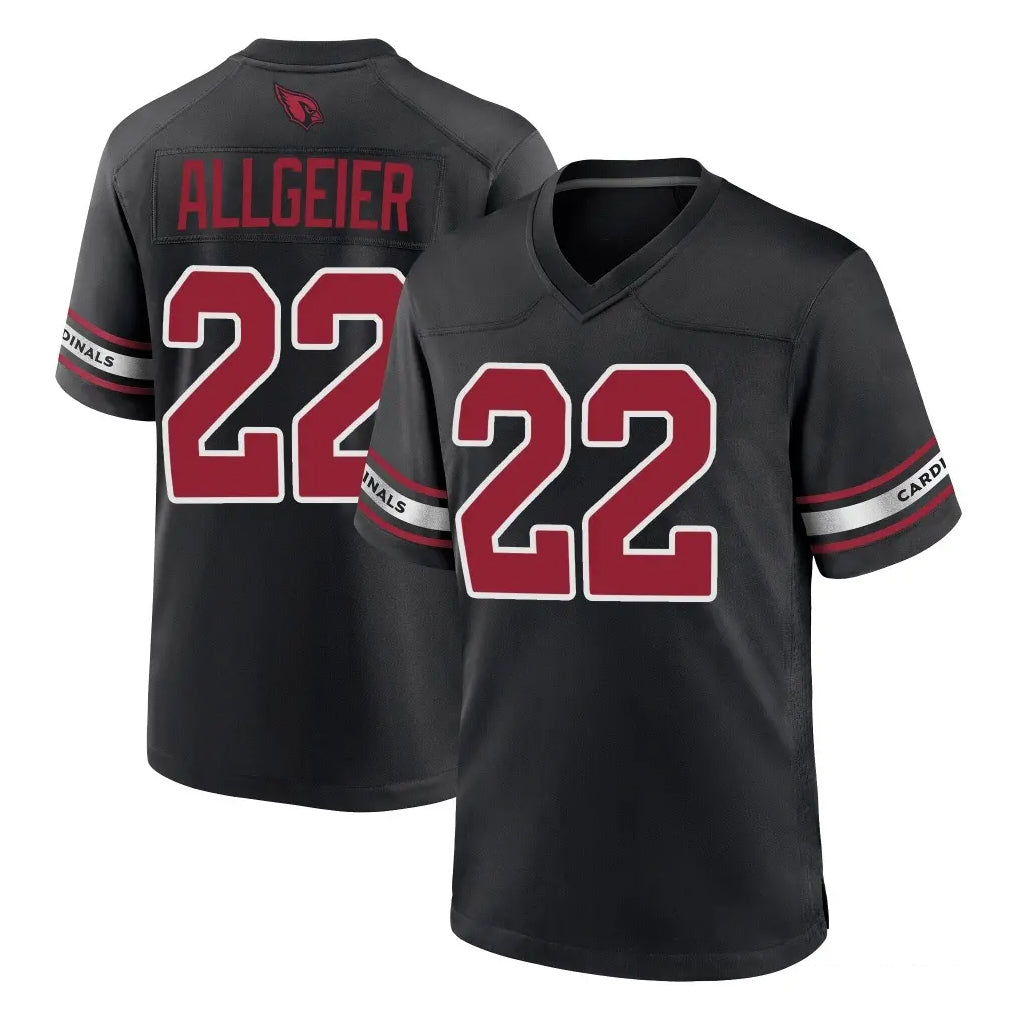 A.Cardinals #22 Tyler Allgeier Player Black Alternate Game Cooneas Stitched Jerseys
