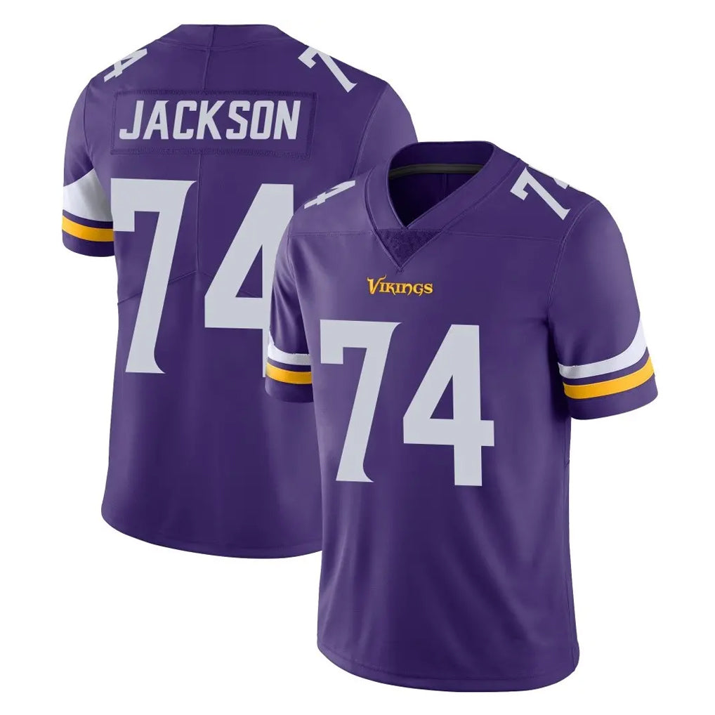 MN.Vikings #74 Donovan Jackson Player Purple Limited Vapor Untouchable Home Game Cooneas Stitched Jerseys
