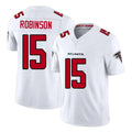 A.Falcons #15 Brian Robinson Player White Team Color Vapor F.U.S.E. Limited Cooneas Stitched Jerseys