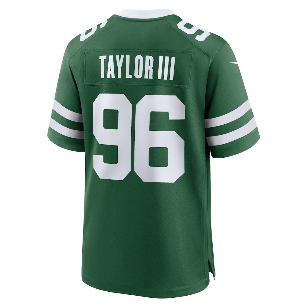 Cooneas NY.Jets #96 Leonard Taylor III Legacy Green Team Game Jersey