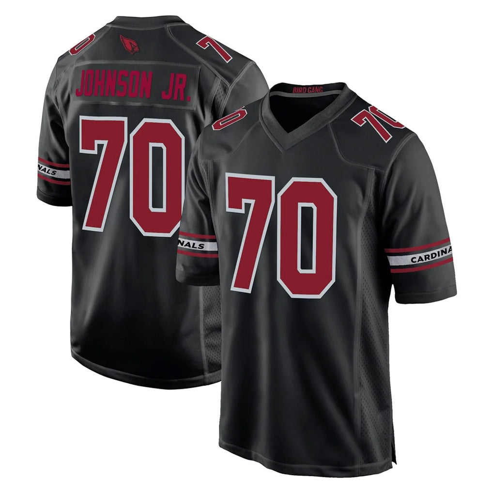 A.Cardinals #70 Paris Johnson Jr. Player Black Fashion Home Game Cooneas Stitched Jerseys