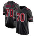 A.Cardinals #70 Paris Johnson Jr. Player Black Fashion Home Game Cooneas Stitched Jerseys