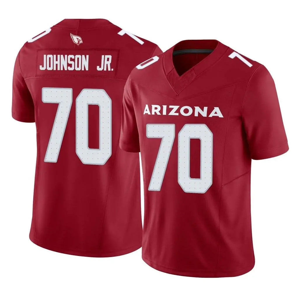 A.Cardinals #70 Paris Johnson Jr. Player Cardinal Vapor F.U.S.E. Limited Home Game Cooneas Stitched Jerseys